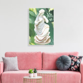 Toile Statue romaine | Aquarelle peinture botanique (Insitu(Salon))