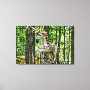 Toile Statue Unicorn