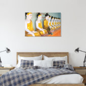 Toile Statues bouddhistes à Umin Thounzeh (Insitu(Chambre))