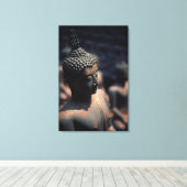 Toile Statues de Bouddha d'usine (Insitu (Plancher de Bois))