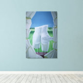 Toile Statues de pacage (Insitu (Plancher de Bois))