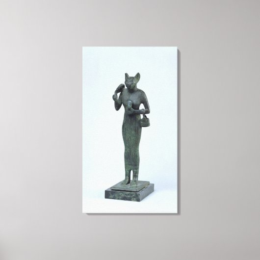 Toile Statuette de la déesse Bastet (Recto)