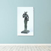 Toile Statuette de la déesse Bastet (Insitu (Plancher de Bois))