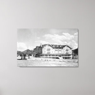 Toile Steamboat Springs, CO Lodge et photographie Cabine