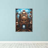 Toile Steampunk Art Canvas (Insitu (Plancher de Bois))