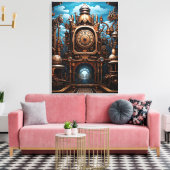 Toile Steampunk Art Canvas (Insitu(Salon))