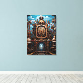 Toile Steampunk Art Canvas (Insitu (Plancher de Bois))