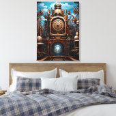 Toile Steampunk Art Canvas (Insitu(Chambre))