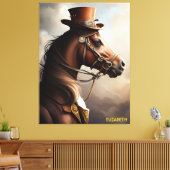 Toile Steampunk Cheval mignon Imaginaire rouillé Cheval  (Insitu(Salon))