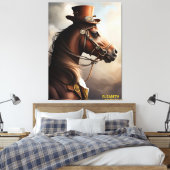 Toile Steampunk Cheval mignon Imaginaire rouillé Cheval  (Insitu(Chambre))