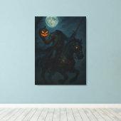Toile Steampunk Gothic Horror Headless Horseman (Insitu (Plancher de Bois))