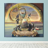 Toile Steampunk - Illusions du temps (Insitu (Plancher de Bois))