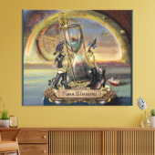 Toile Steampunk - Illusions du temps (Insitu(Salon))