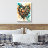 Toile Steampunk Love (Insitu(Chambre))
