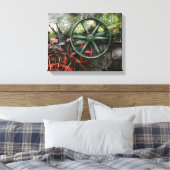 Toile Steampunk - Machine - Transport du futur (Insitu(Chambre))