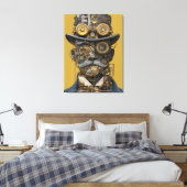 Toile Steampunk Mechanical Gentleman (Insitu(Chambre))