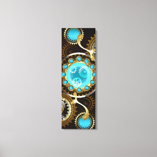 Toile Steampunk Rusty Background (Recto)