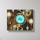 Toile Steampunk Rusty Background (Recto)