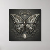 Toile Steampunk Serenity - Butterfly Digital Art (Recto)