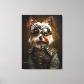 Toile Steampunk Yorkie (Recto)