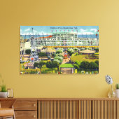 Toile Steeplechase Park Vue du Pavillon de l'Amusement (Insitu(Salon))