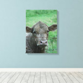 Toile Steer Dit Bonjour (Insitu (Plancher de Bois))