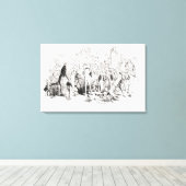 Toile Steerforth et Mell (Insitu (Plancher de Bois))