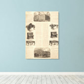 Toile Steinway et fils, Piano Manufacutrants (Insitu (Plancher de Bois))