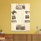Toile Steinway et fils, Piano Manufacutrants (Insitu(Salon))