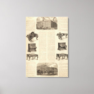 Toile Steinway et fils, Piano Manufacutrants