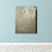 Toile Stela commémorant l'enterrement de l'Apis (Insitu (Plancher de Bois))