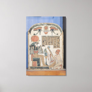Toile Stela du harpiste Djedkhonsuiuefankh