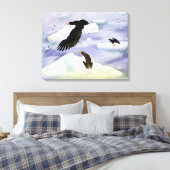 Toile Stellar Sea Eagle Island Canvas Imprimer (Insitu(Chambre))