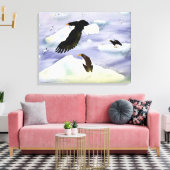 Toile Stellar Sea Eagle Island Canvas Imprimer (Insitu(Salon))