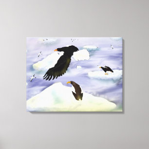 Toile Stellar Sea Eagle Island Canvas Imprimer