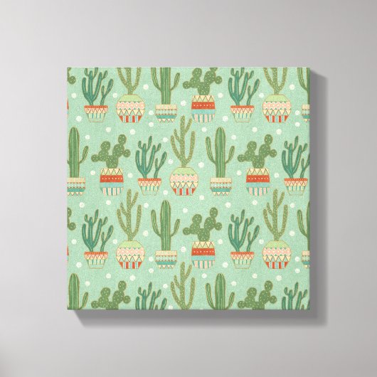 Toile Step de Southwest | Potted Cactus (Recto)