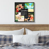 Toile Stepdad personnalisé Définition 4 photo noir (Insitu(Chambre))