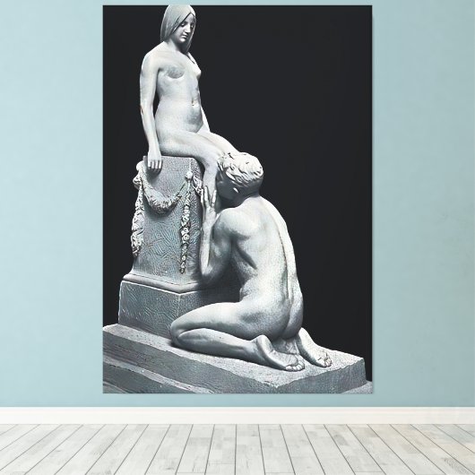 Toile Stephan Sinding - Adoration (1903) (Insitu (Plancher de Bois))