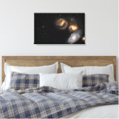 Toile Stephan's Quintet Galaxies (Insitu(Chambre))