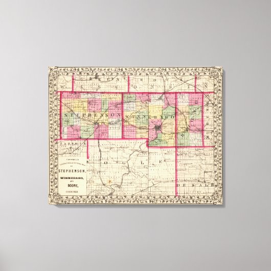Toile Stephenson, Winnebago, comtés de Boone (Recto)