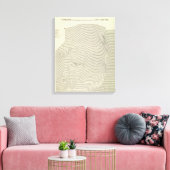 Toile Stéréogramme des monts Uinta (Insitu(Salon))