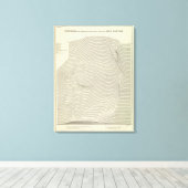 Toile Stéréogramme des monts Uinta (Insitu (Plancher de Bois))