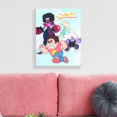 Toile Steven Universe | Crystal Gem Group Action (Insitu(Salon))