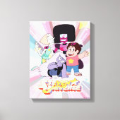 Toile Steven Universe | Crystal Gem Group Huddle (Recto)