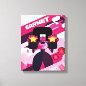 Toile Steven Universe | Graphique de caractères Garnet (Recto)