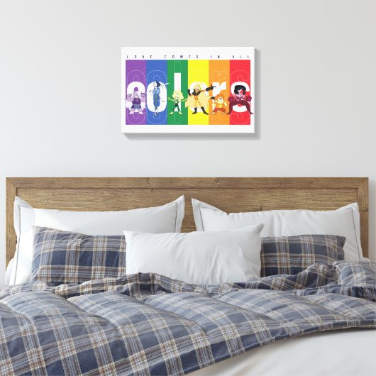 Toile Steven Universe - L'Amour Arrive Dans Toutes Les C (Insitu(Chambre))