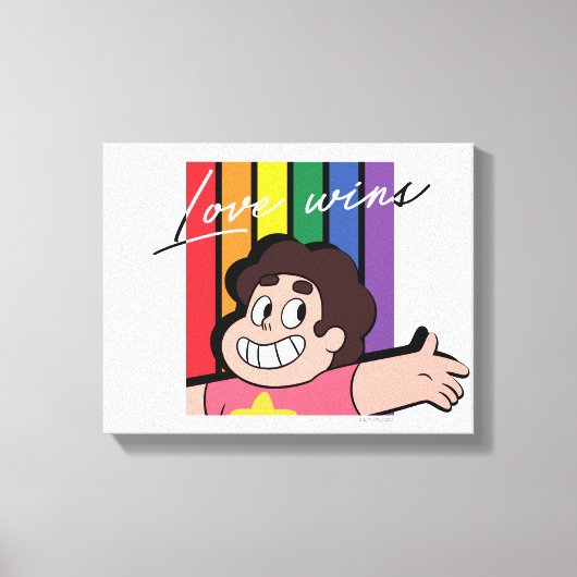 Toile Steven Universe - L'amour gagne (Recto)