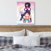 Toile Steven Universe | Pose du groupe Crystal Gem (Insitu(Chambre))