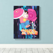 Toile Steven Universe | Sérieux Steven... Activez ! (Insitu (Plancher de Bois))