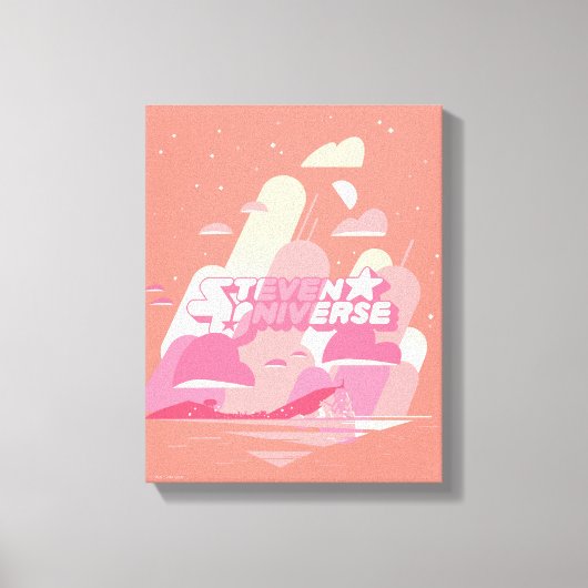 Toile Steven Universe | Ville de plage (Recto)